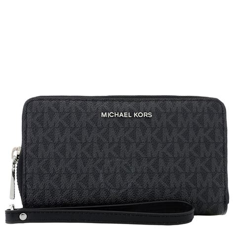 michael kors large glitter smartphone wristlet